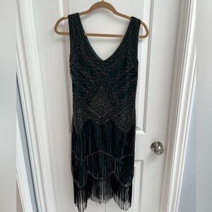 Green Flapper Dress